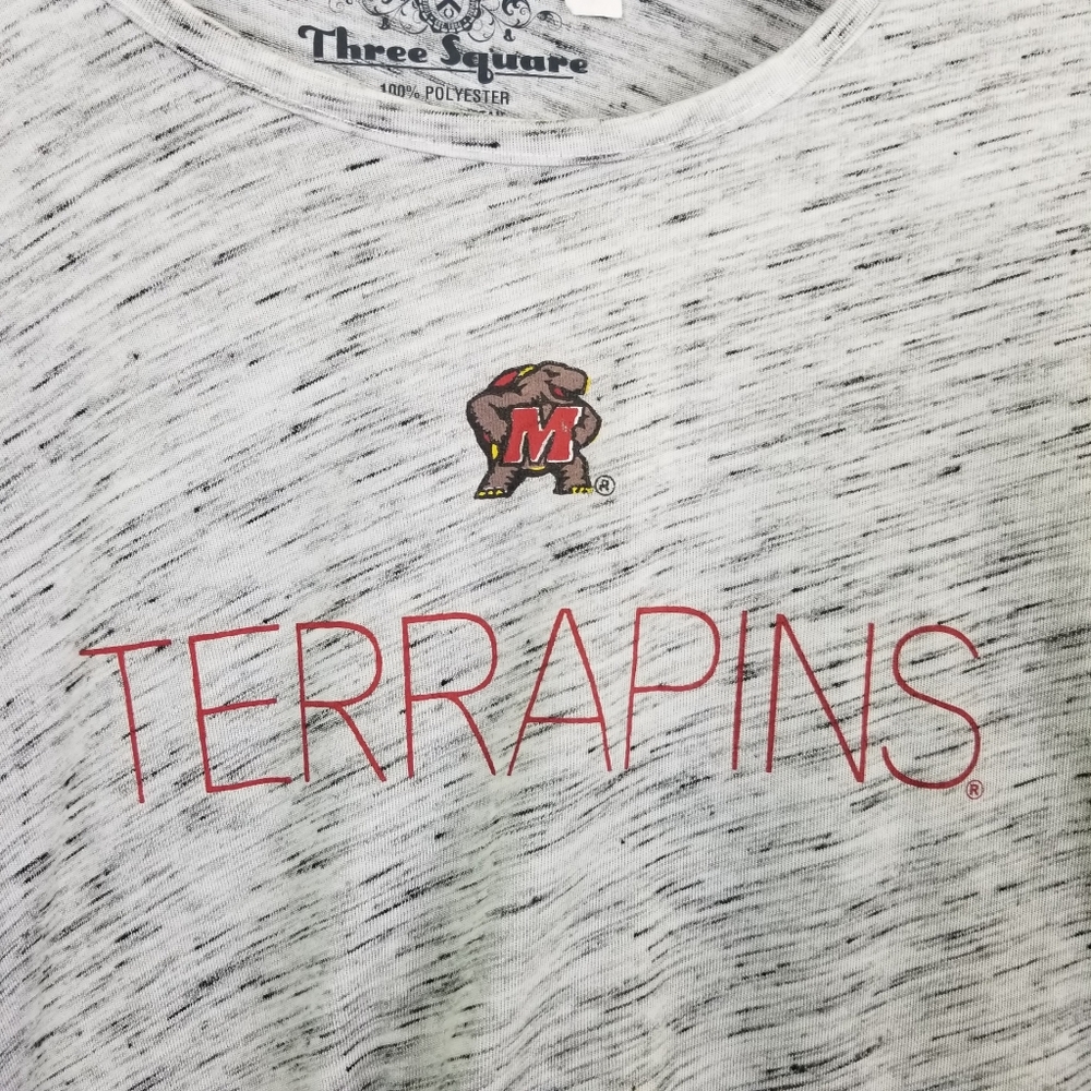 Maryland Terrapins women's long-sleeve tunic tshirt